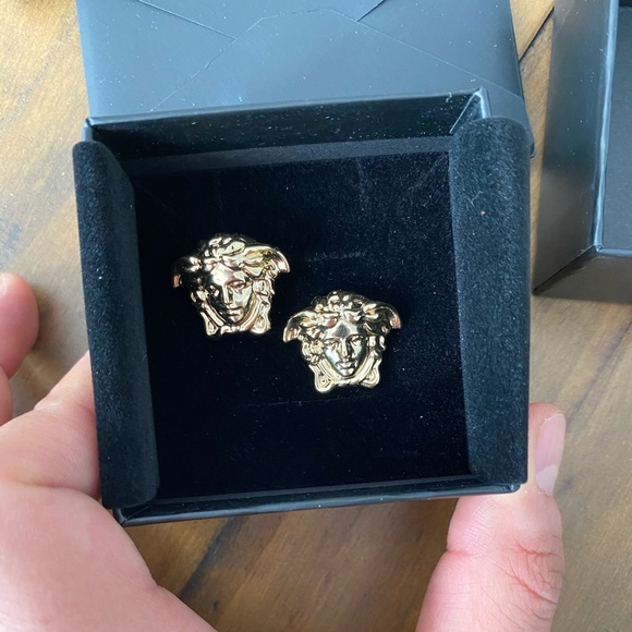 Versace Jewelry - Versace Medusa head earrings BNIB